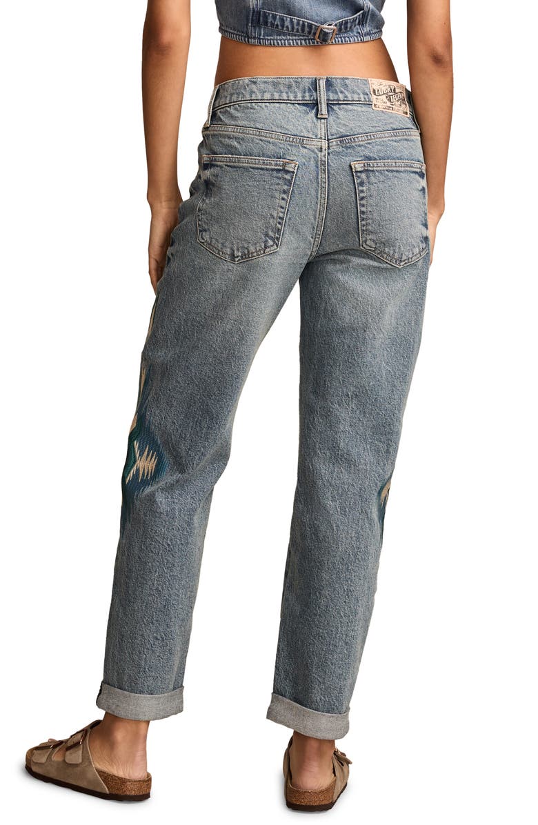Lucky Brand Legend Mr Boy Cuffed Straight Leg Jeans, Alternate, color, 