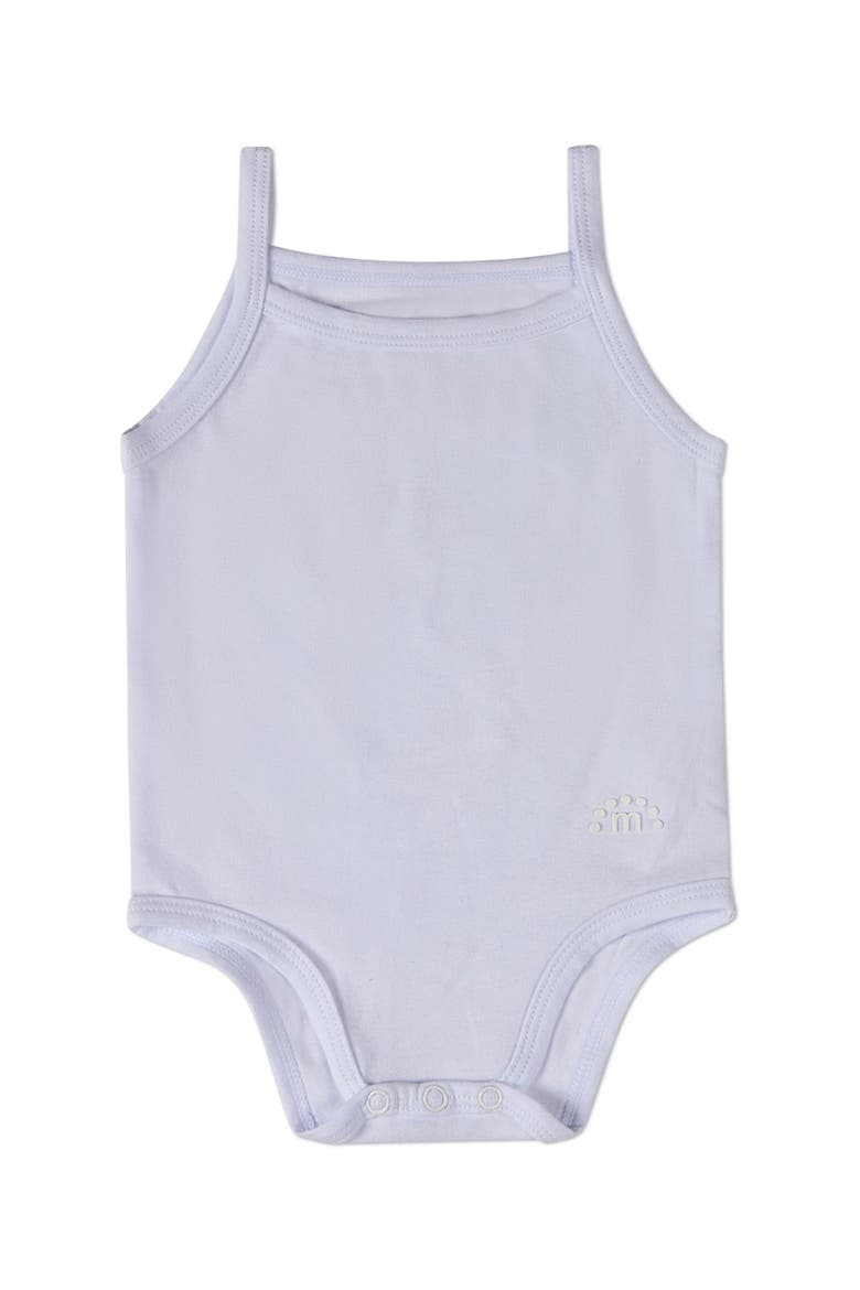 3 Pack Baby Petite Leaves, Stripes, Solid Bodysuit, Alternate, color, White Multi