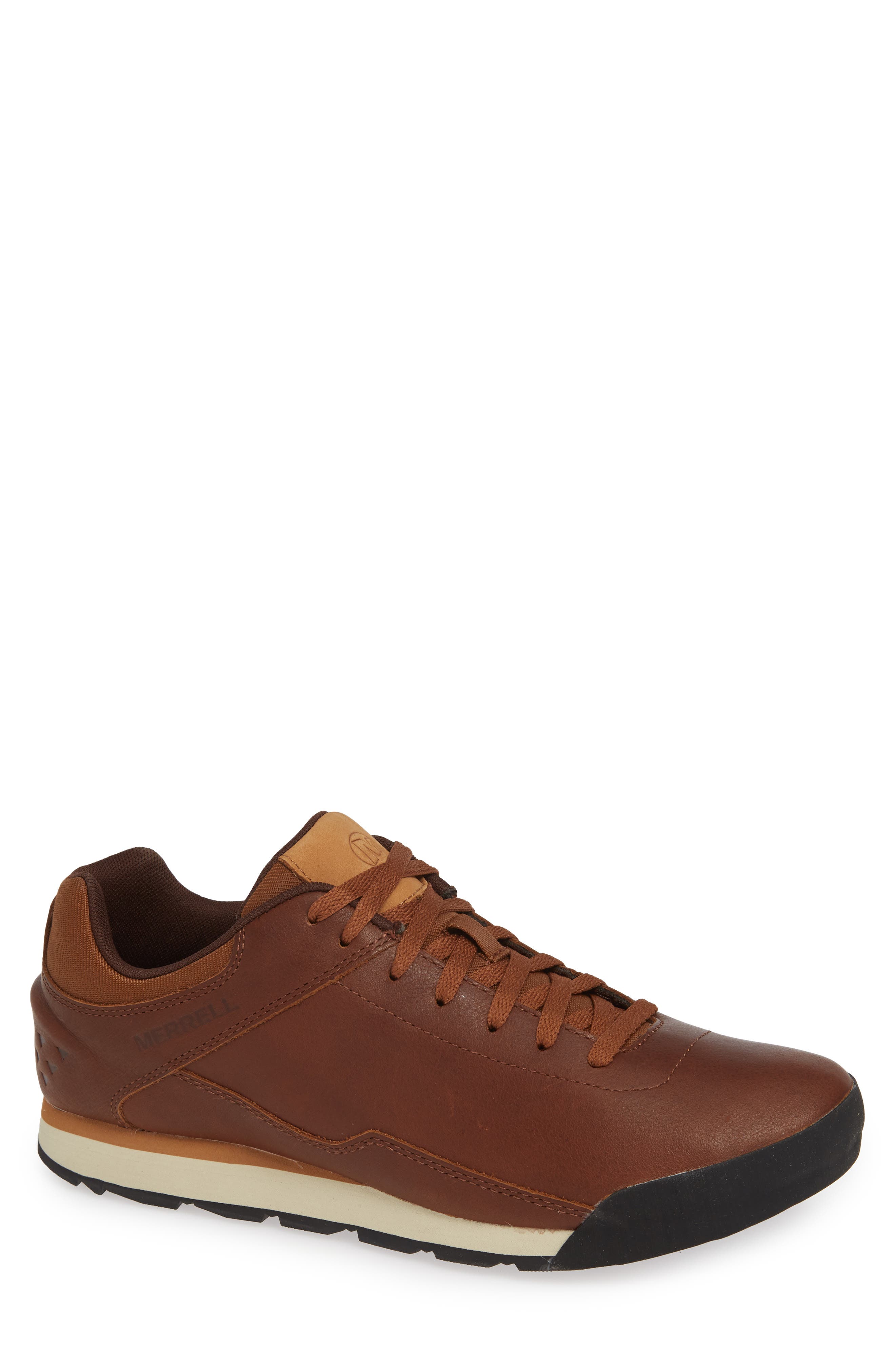 Burnt Rock Sneaker, Main, color, BROWN