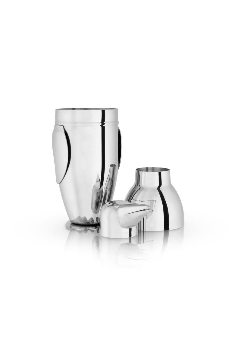 Irving Penguin Cocktail Shaker in Stainless Steel, Alternate, color, Silver