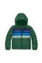 Kids Puffer Jacket In Rainbow Stripe