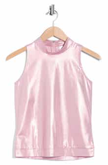 Original Penguin Metallic Sleeveless Knit Tank