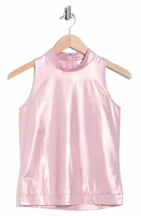 Original Penguin Metallic Sleeveless Knit Tank