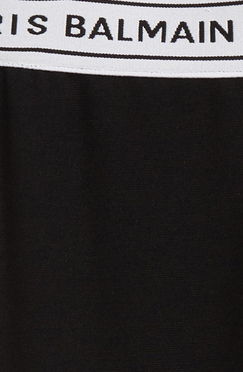 Balmain Kids' Logo Leggings, Alternate, color,