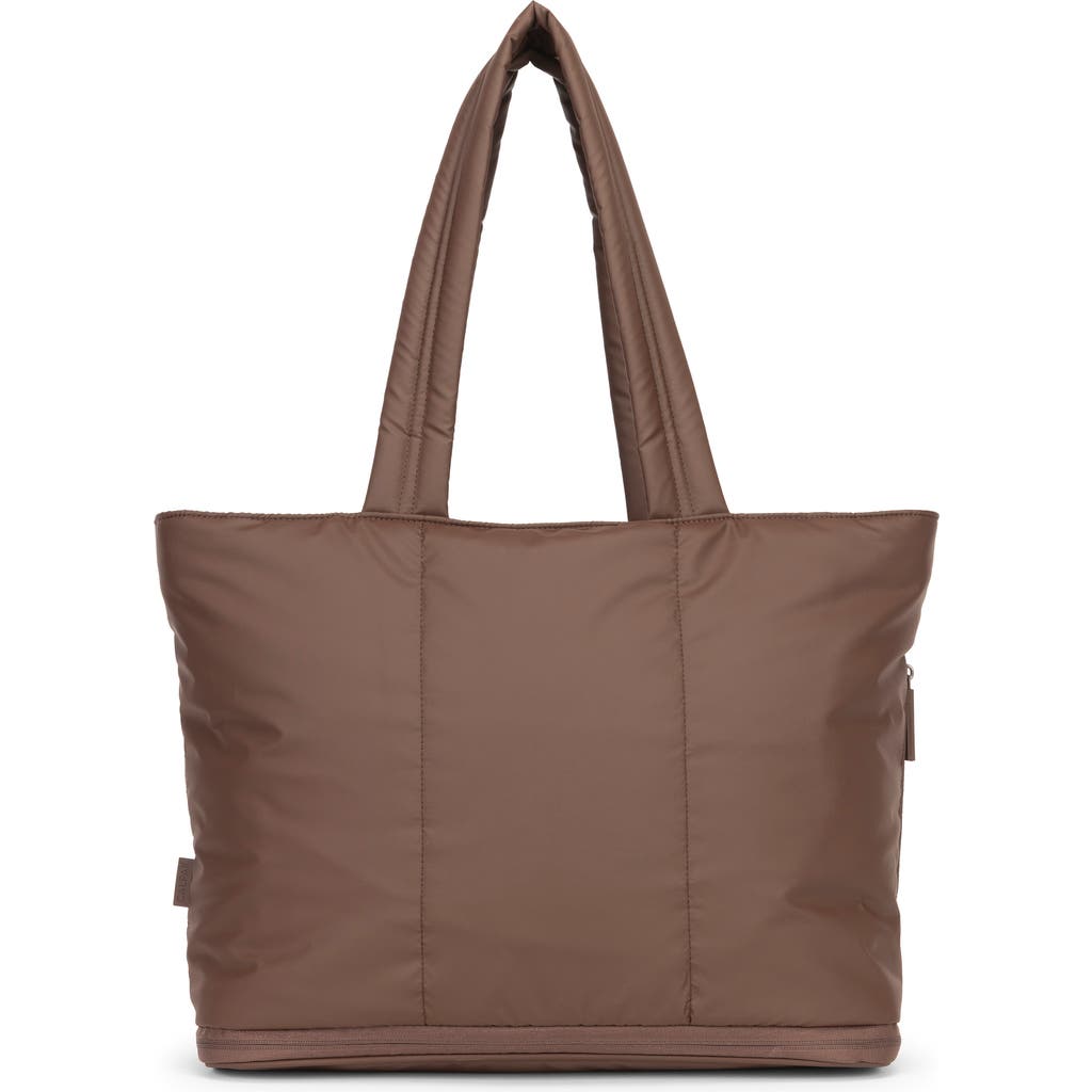 Calpak Luka Expandable Tote Bag In Walnut
