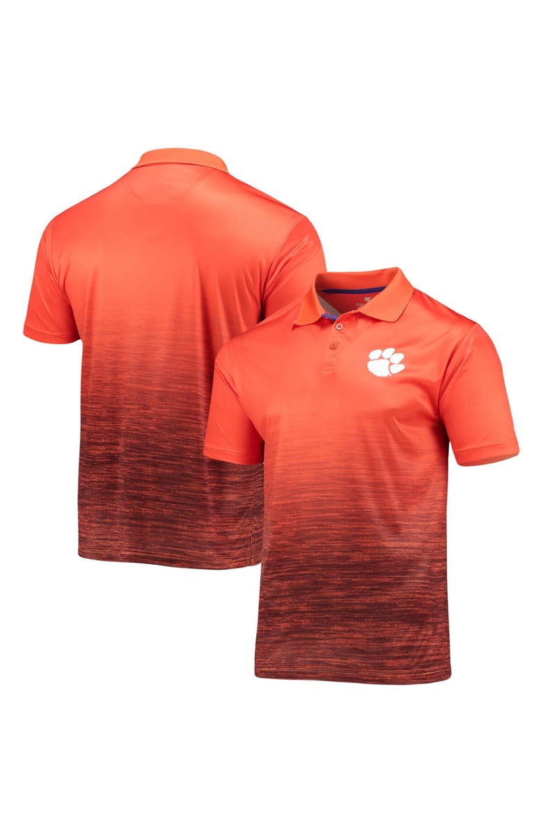 COLOSSEUM Men's Colosseum Orange Clemson Tigers Marshall Polo, Main, color, Orange