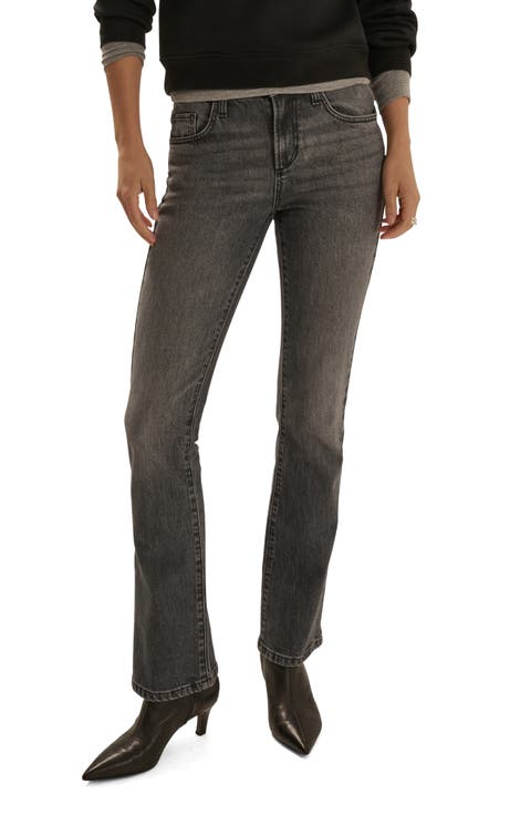 The Alba Low Rise Bootcut Jeans