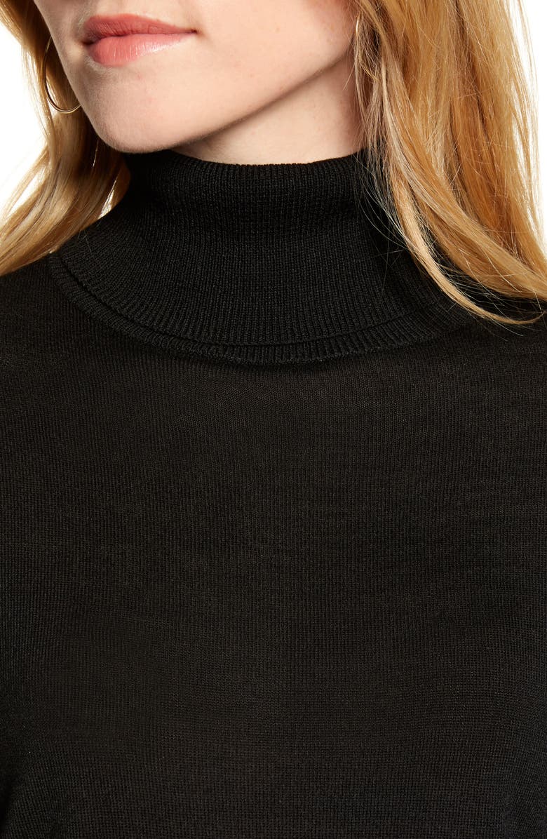 1901 Turtleneck Merino Wool Blend Sweater, Alternate, color,