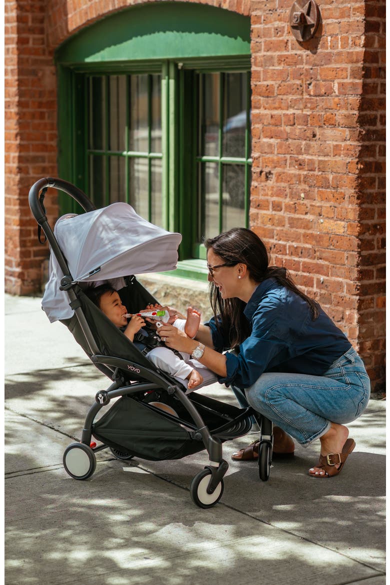 YOYO² Stroller Bundle, Alternate, color, BLACK FRAME WITH STONE