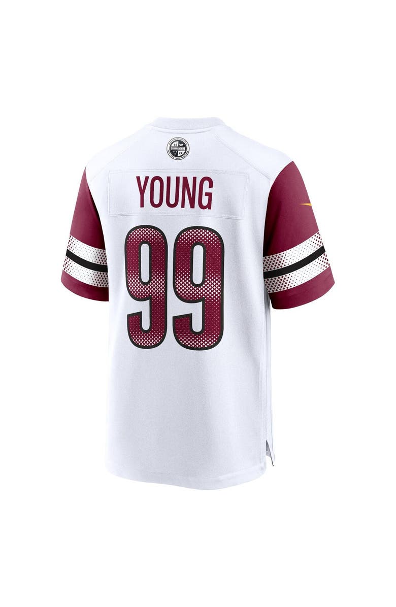 Nike Men's Nike Chase Young White Washington Commanders Game Jersey, Alternate, color,