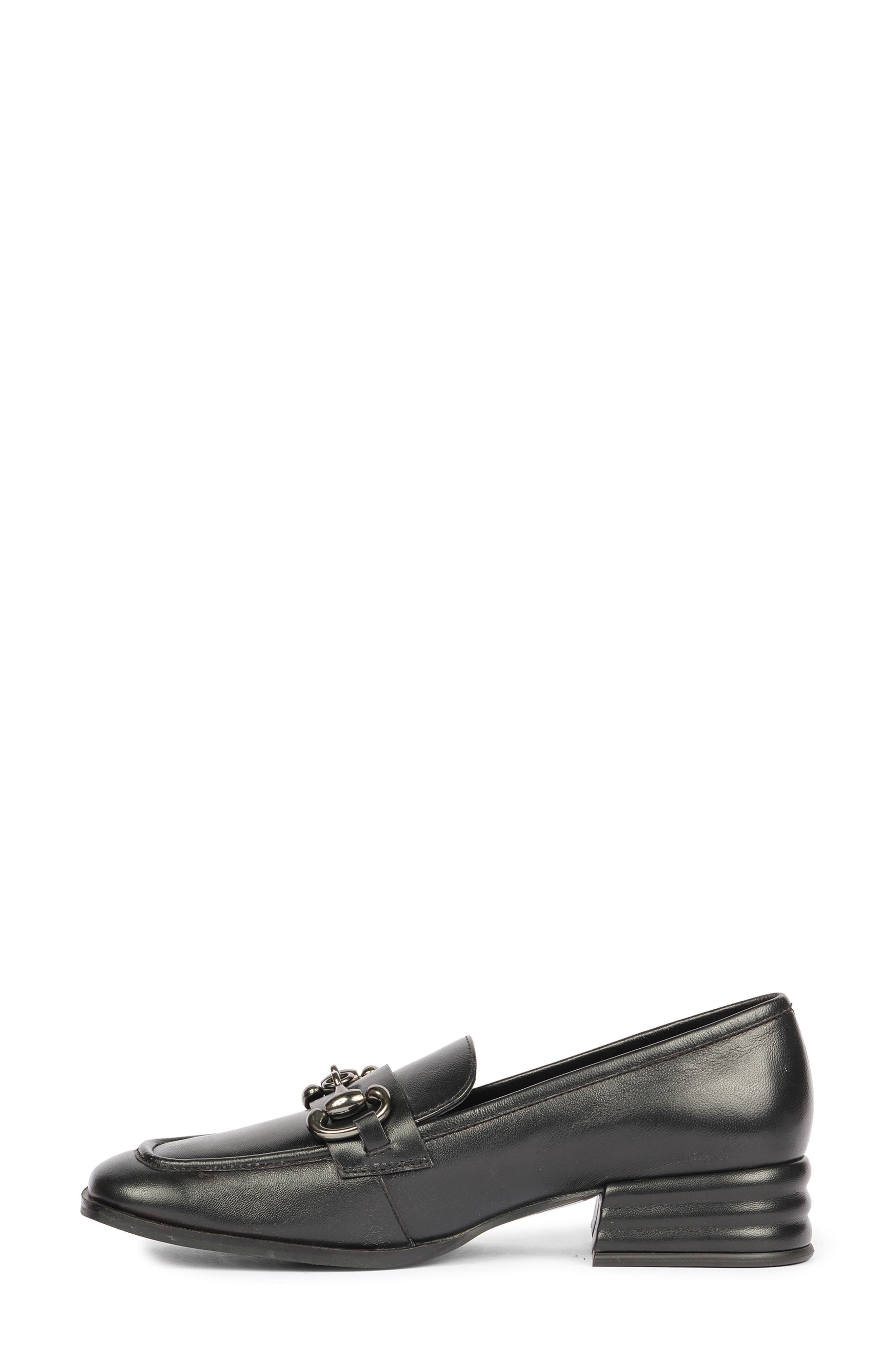 SAINT G Abelia Bit Loafer Pump, Alternate, color, Black