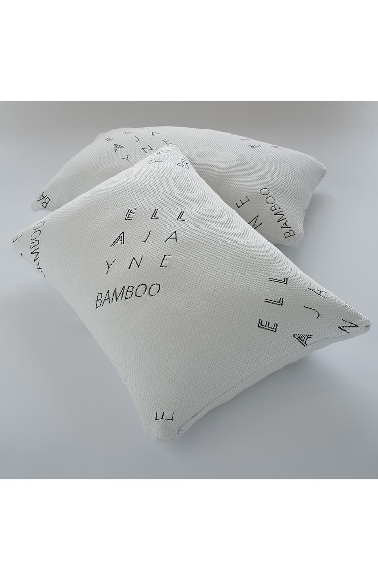 ELLA JAYNE HOME Mattress Protector & Shredded Memory Foam Pillow Set, Alternate, color, White