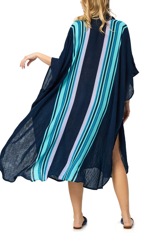 Shop Saachi Collar Kaftan Shirtdress