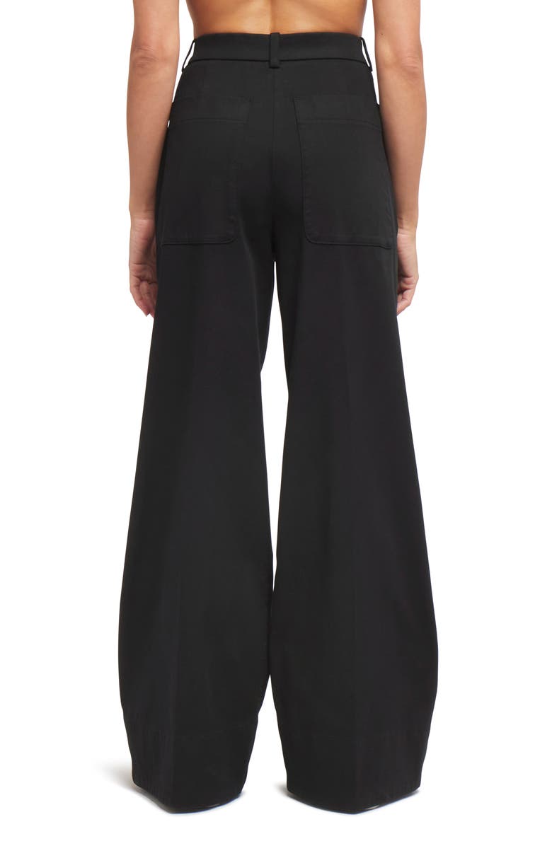 SPANX<sup>®</sup> SPANXsupersmooth<sup>™</sup> Stretch Twill Wide Leg Pant, Alternate, color, Classic Black