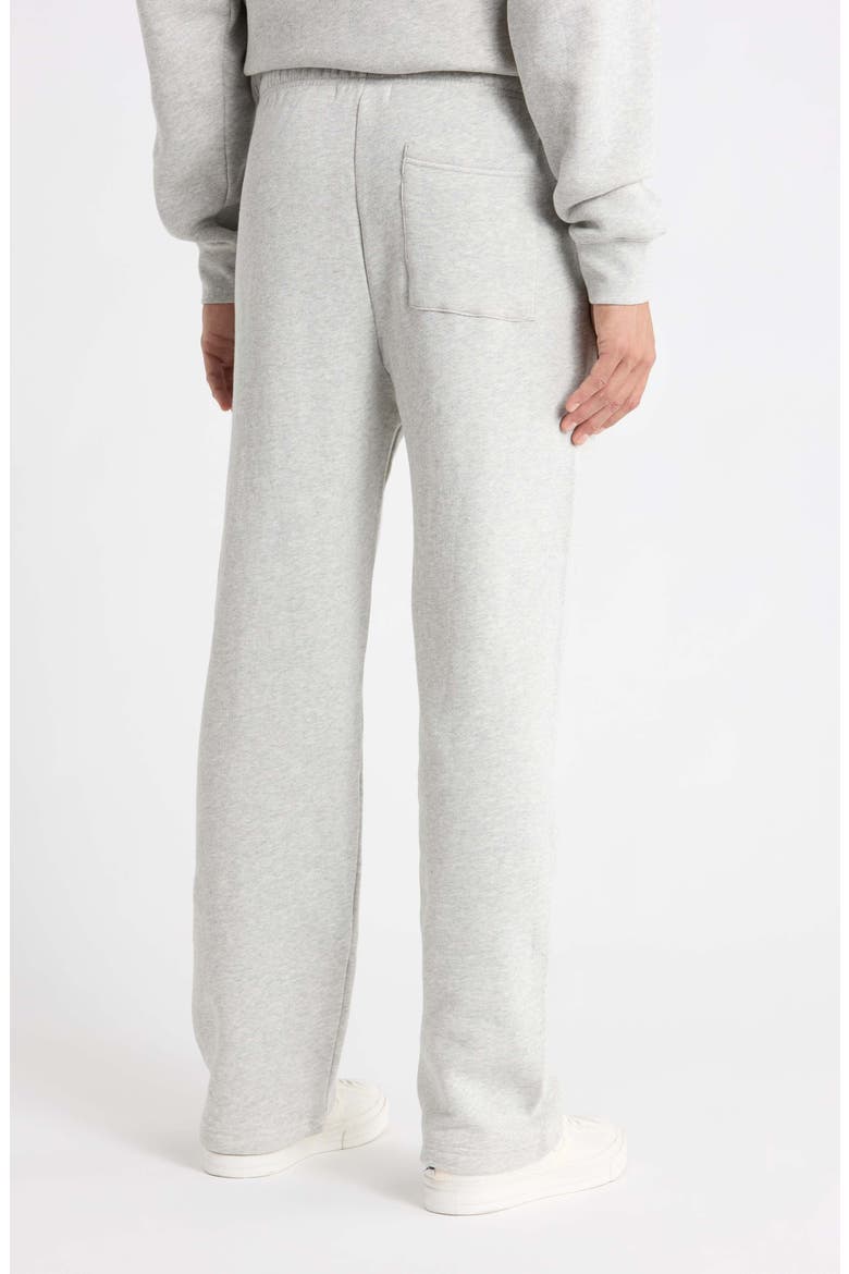 Peaceful Cotton Fleece Sweatpants, Alternate, color, ASH