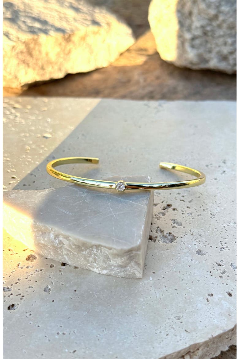 Skinny Cuff Bracelet, Alternate, color, GOLD