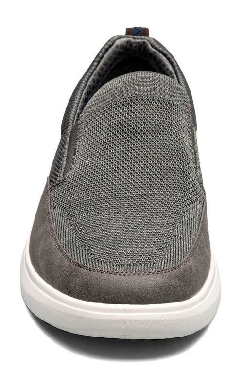Nunn Bush Conway 2.0 Knit Slip-on Sneaker In Gray Multi