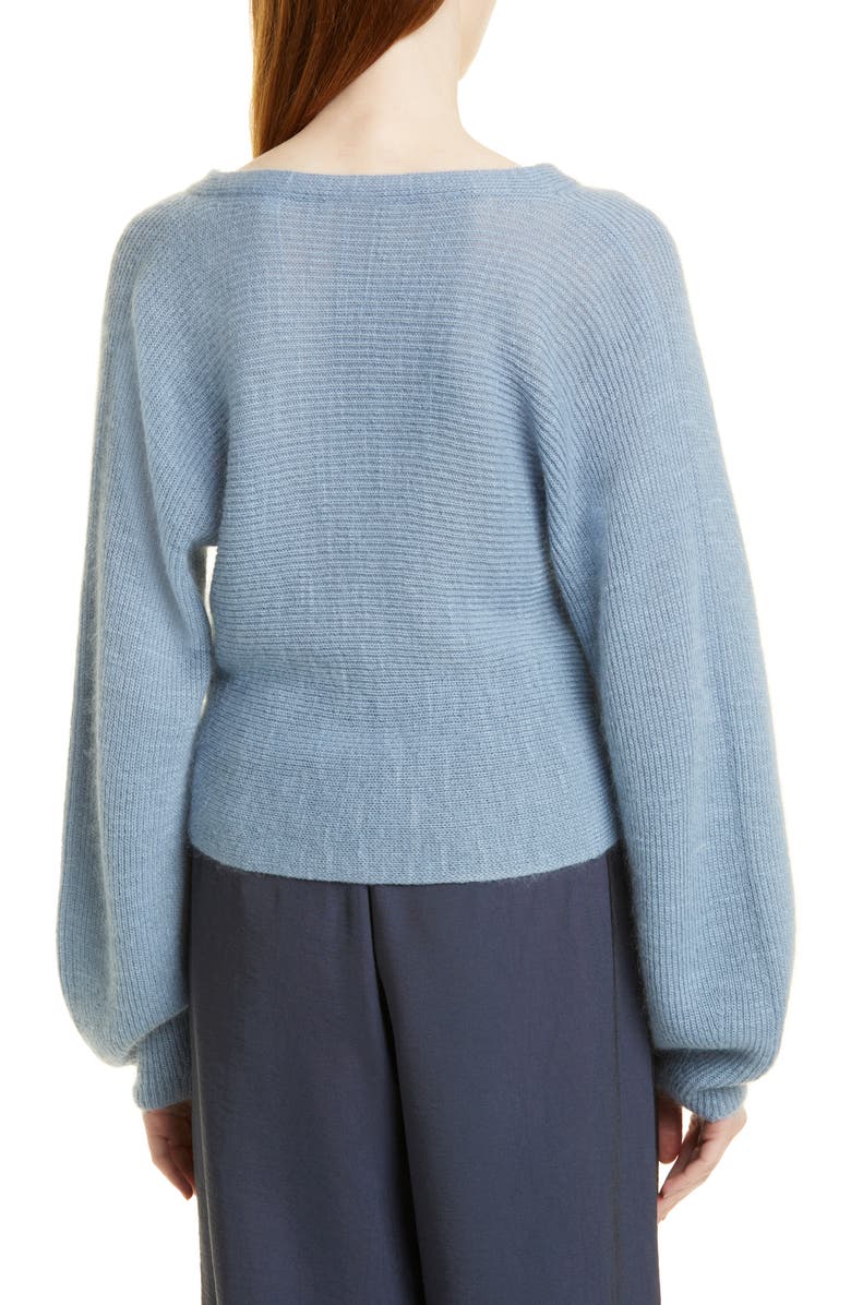 Vince Wool Wrap Front Sweater, Alternate, color,