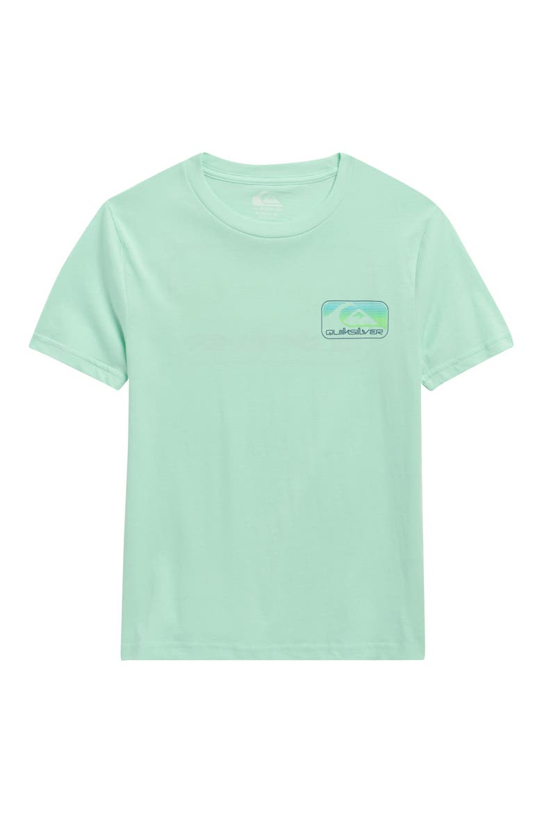 Kids' Core Graphic Print T-Shirt, Main, color, BROOK GREEN