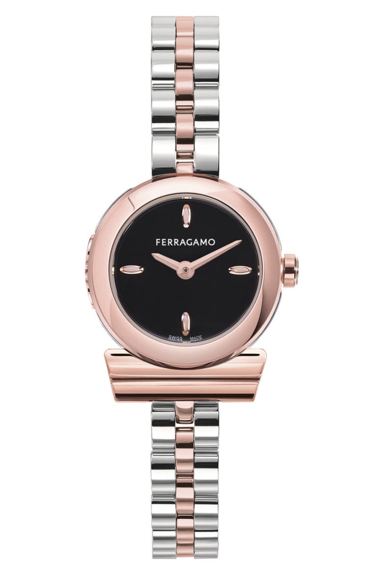 Gancino Bracelet Watch, Main, color, TT IPRG/SS