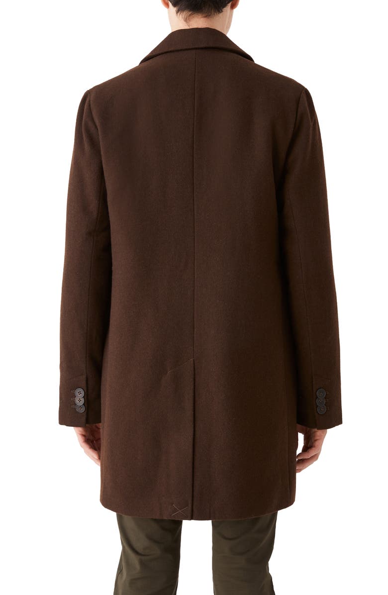 Frank And Oak Lawrence Wool Blend Topcoat, Alternate, color,