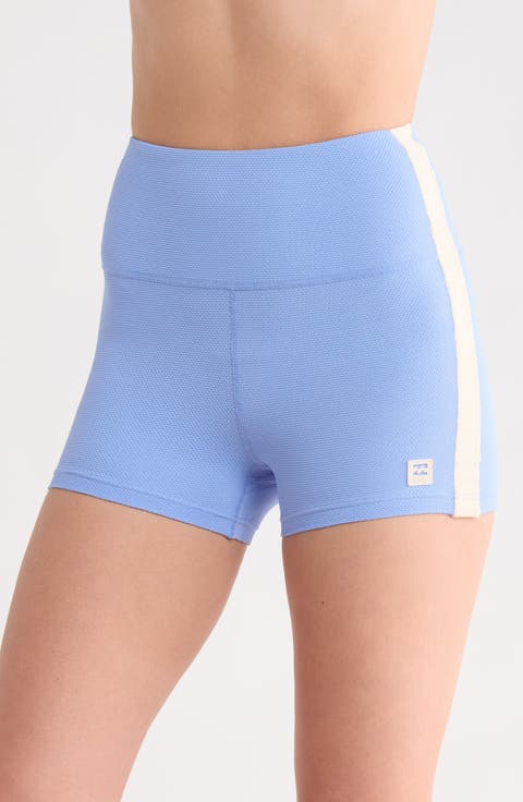 Paddle Pusher High Waist Swim Shorts