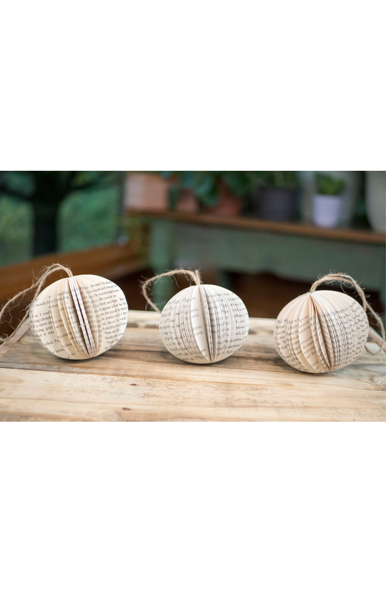 Root to Vine Book Ornament- Set of 3, Alternate, color, Multicolour