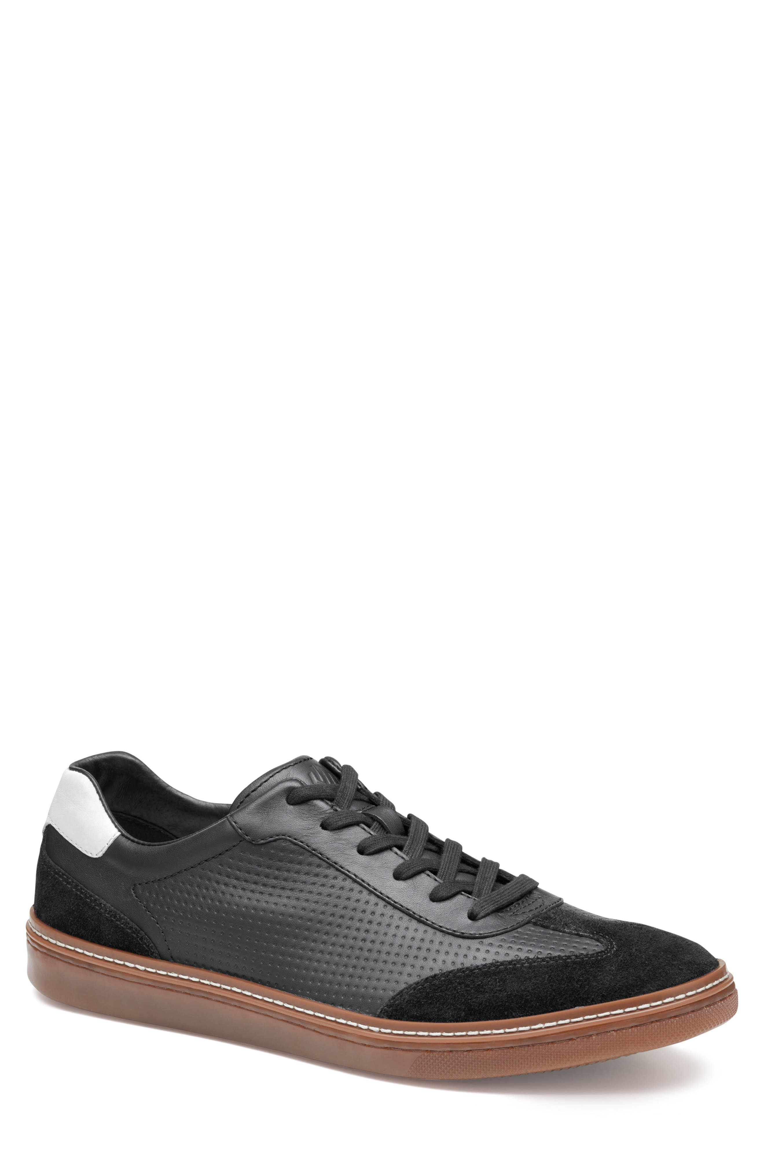 Johnston & Murphy McGuffey T-Toe Low Top Sneaker, Main, color, 