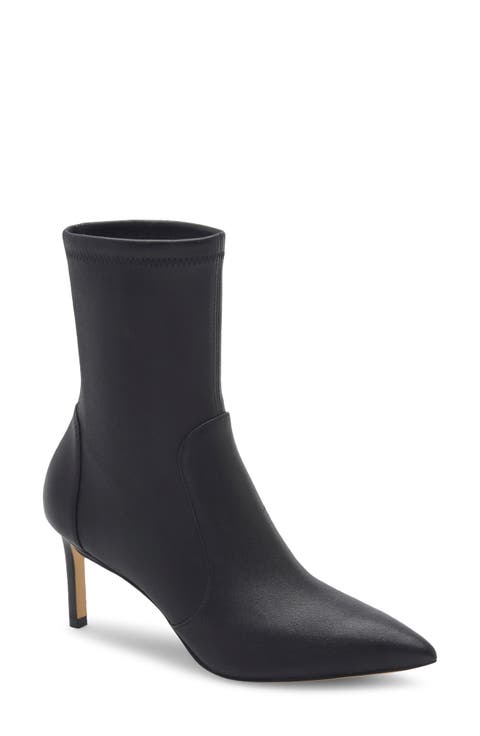 Polish City 75 Stretch Leather Bootie