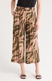 Democracy Crop Wide Leg Pants