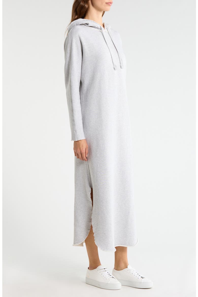James Long Sleeve Hoodie Dress, Alternate, color, GRAY MELANGE