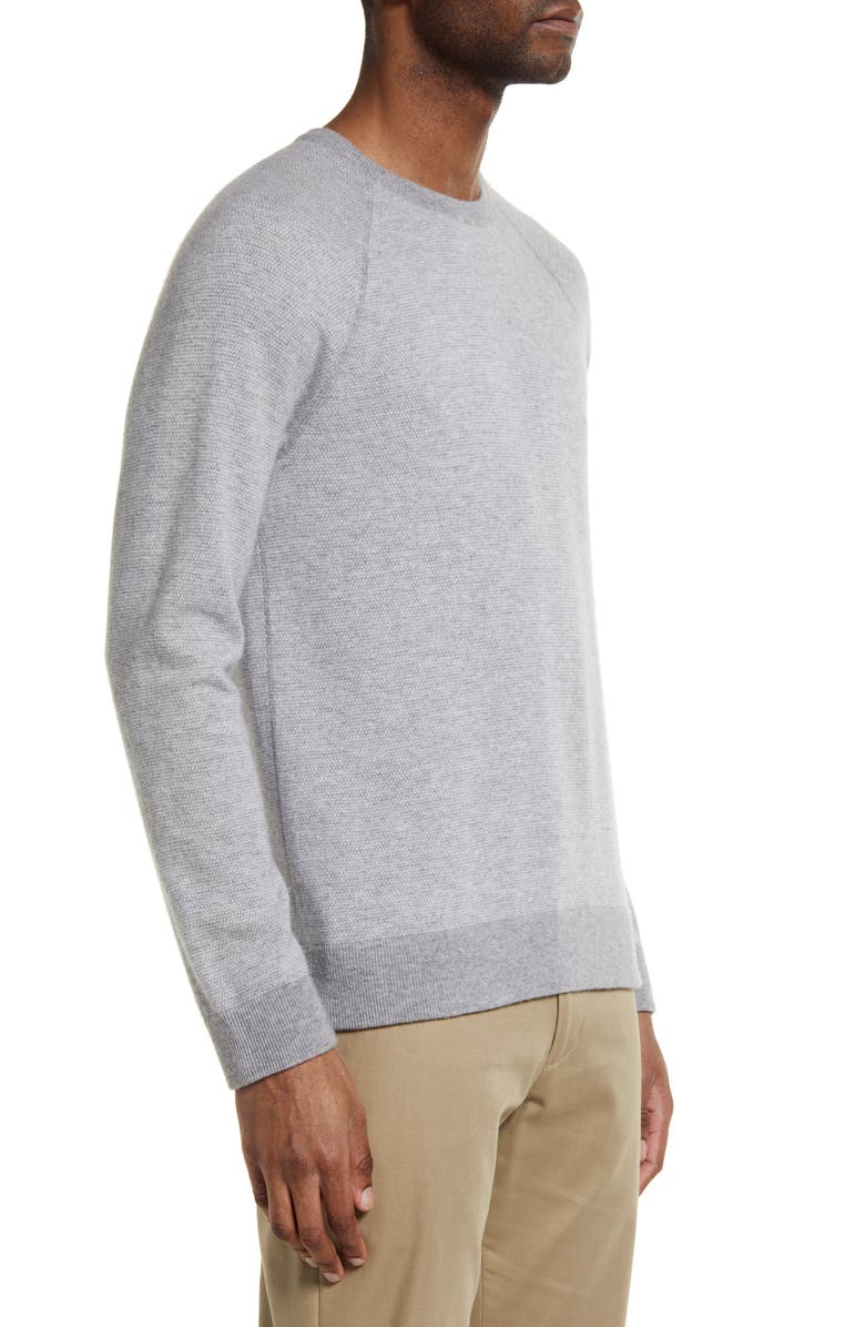 Vince Birdseye Wool & Cashmere Sweater, Alternate, color, 