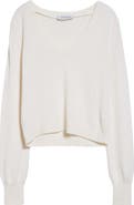 Derek Lam 10 Crosby Penina Wool & Cashmere V-Neck Sweater