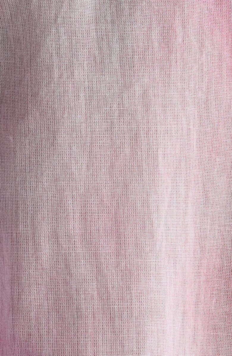 Isabel Marant Étoile Mexica Tie Dye Cotton Button-Up Shirt, Alternate, color, Pink