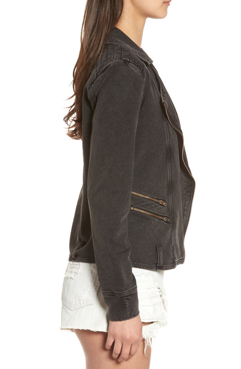 BP. Knit Moto Jacket, Alternate, color, 