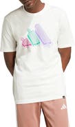 adidas Lounge Ice Cream Cotton Graphic T-Shirt