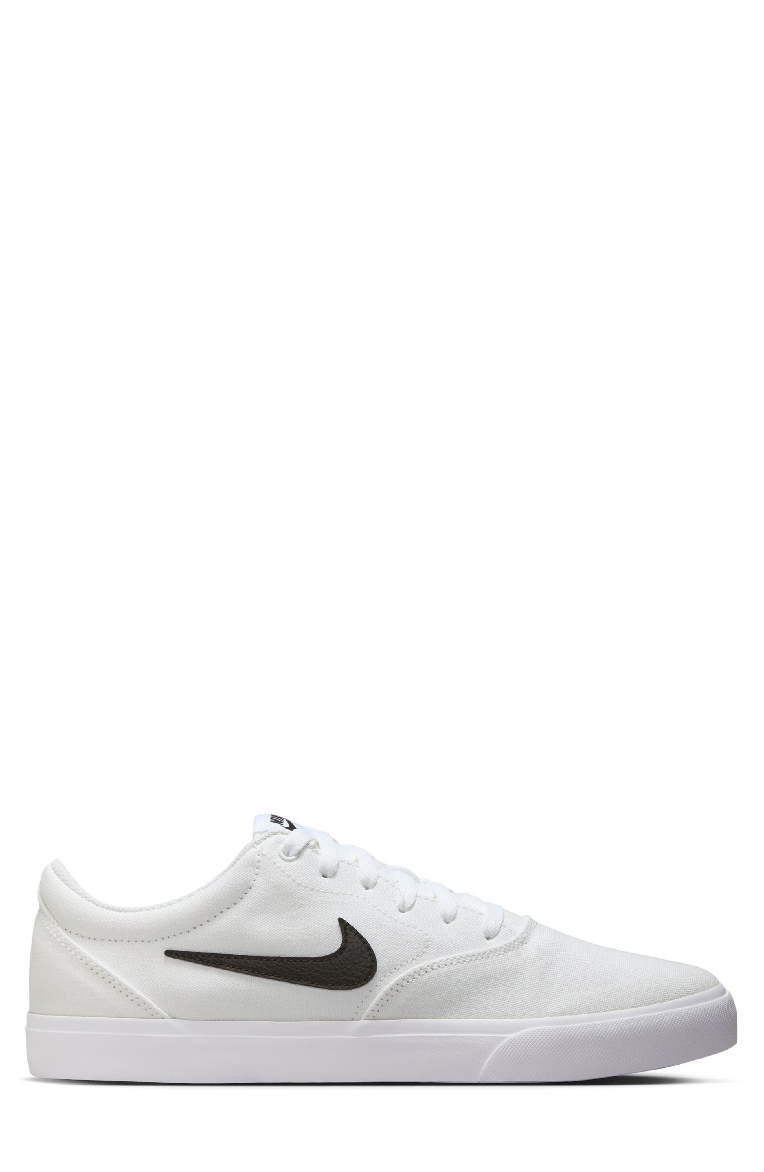 Charge Skate Sneaker, Alternate, color, WHITE/ BLACK/ LIGHT BROWN
