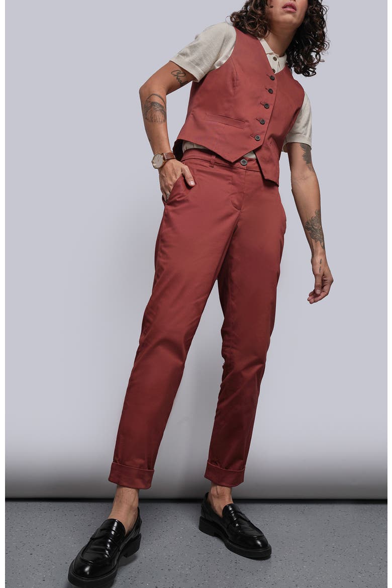 The Essential Trouser, Alternate, color, CINNAMON