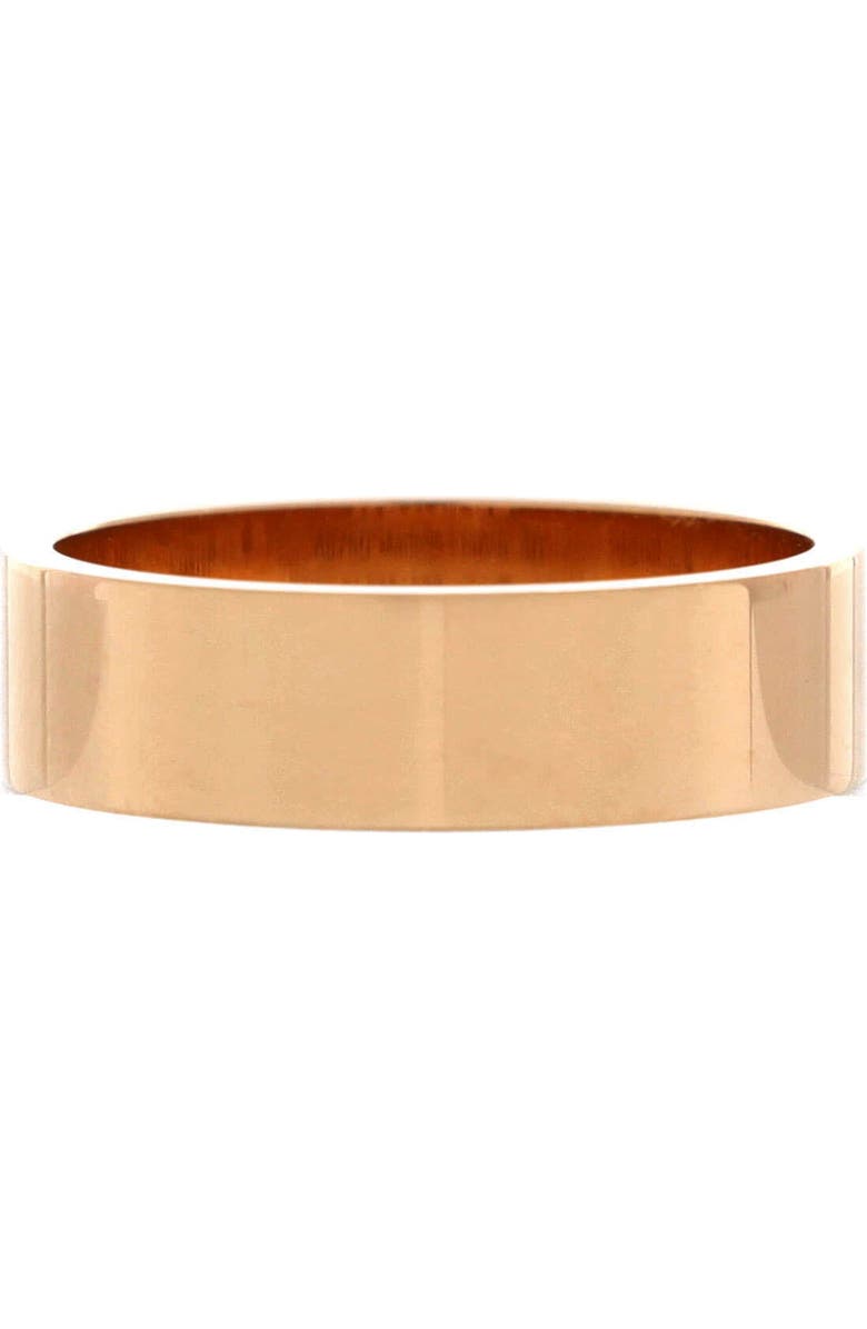 Pre-Owned Hermes Collier de Chien Ring 18K Rose Gold and Diamonds Small, Alternate, color, Rose Gold