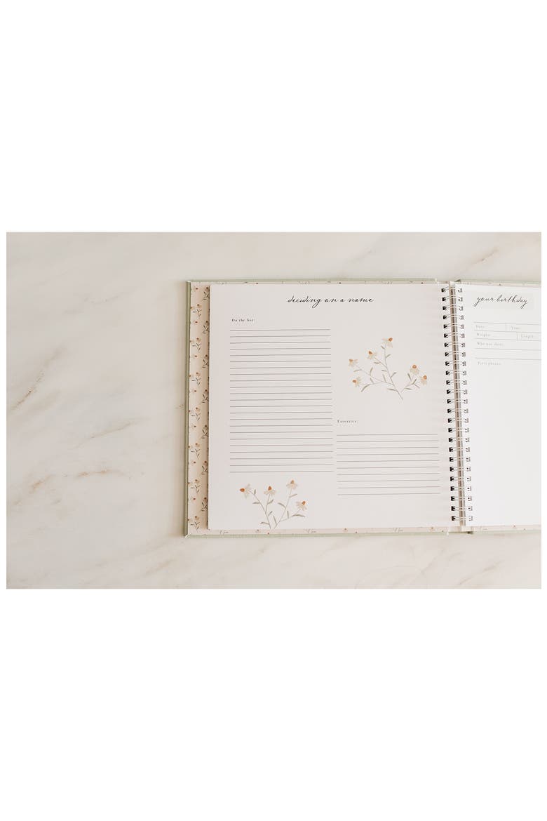 Pregnancy Journal, Alternate, color, GREEN