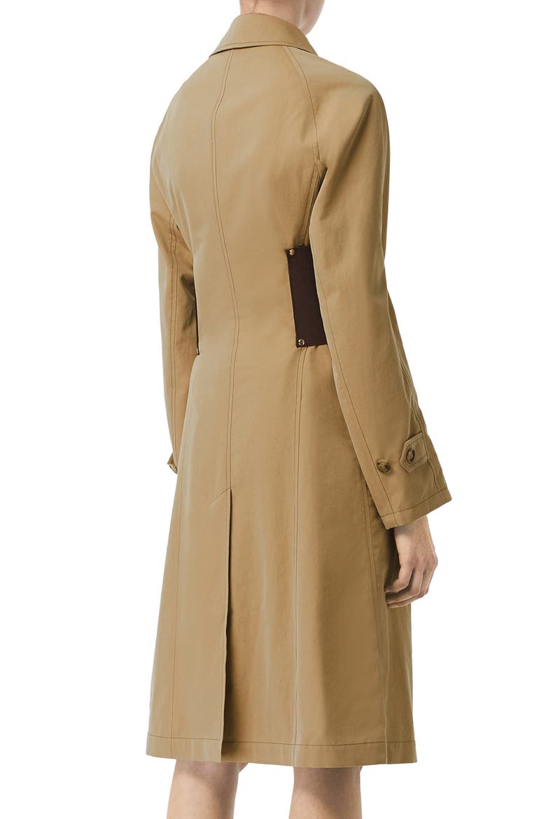 Belted Car Coat, Alternate, color, PALE HONEY
