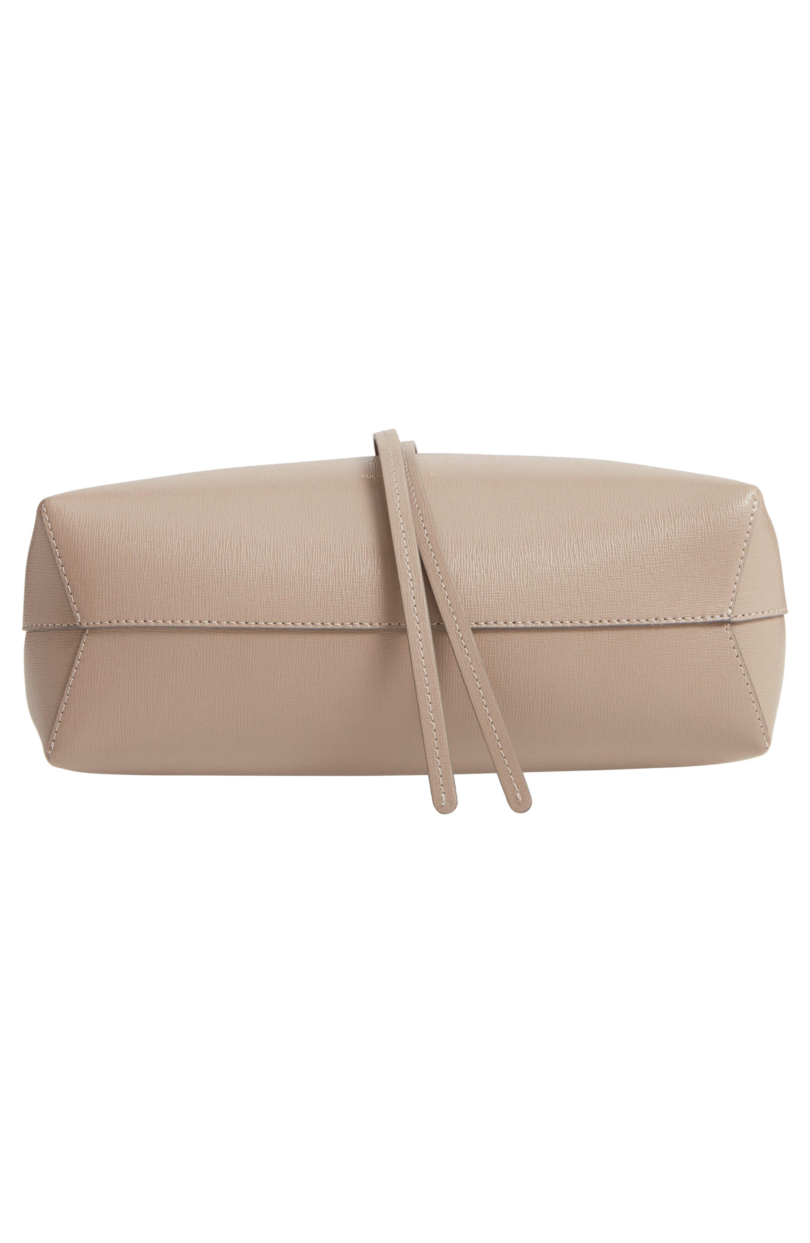 Mansur Gavriel Mini Lady Saffiano Leather Bag, Alternate, color, 