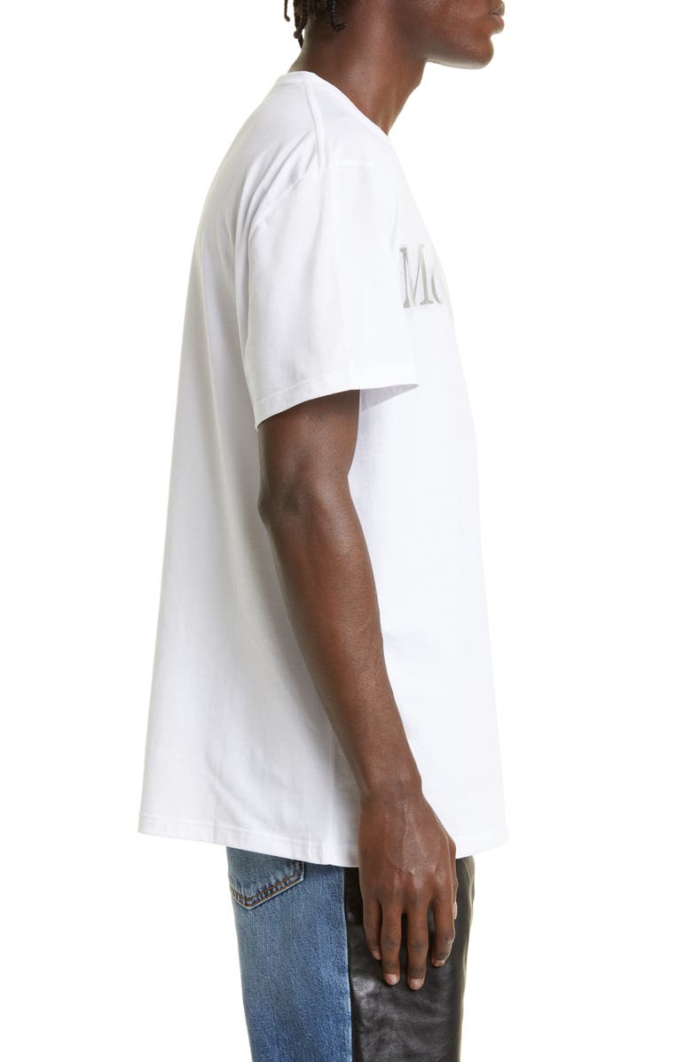 McQueen Crushed Foil Logo Cotton Graphic Tee, Alternate, color,