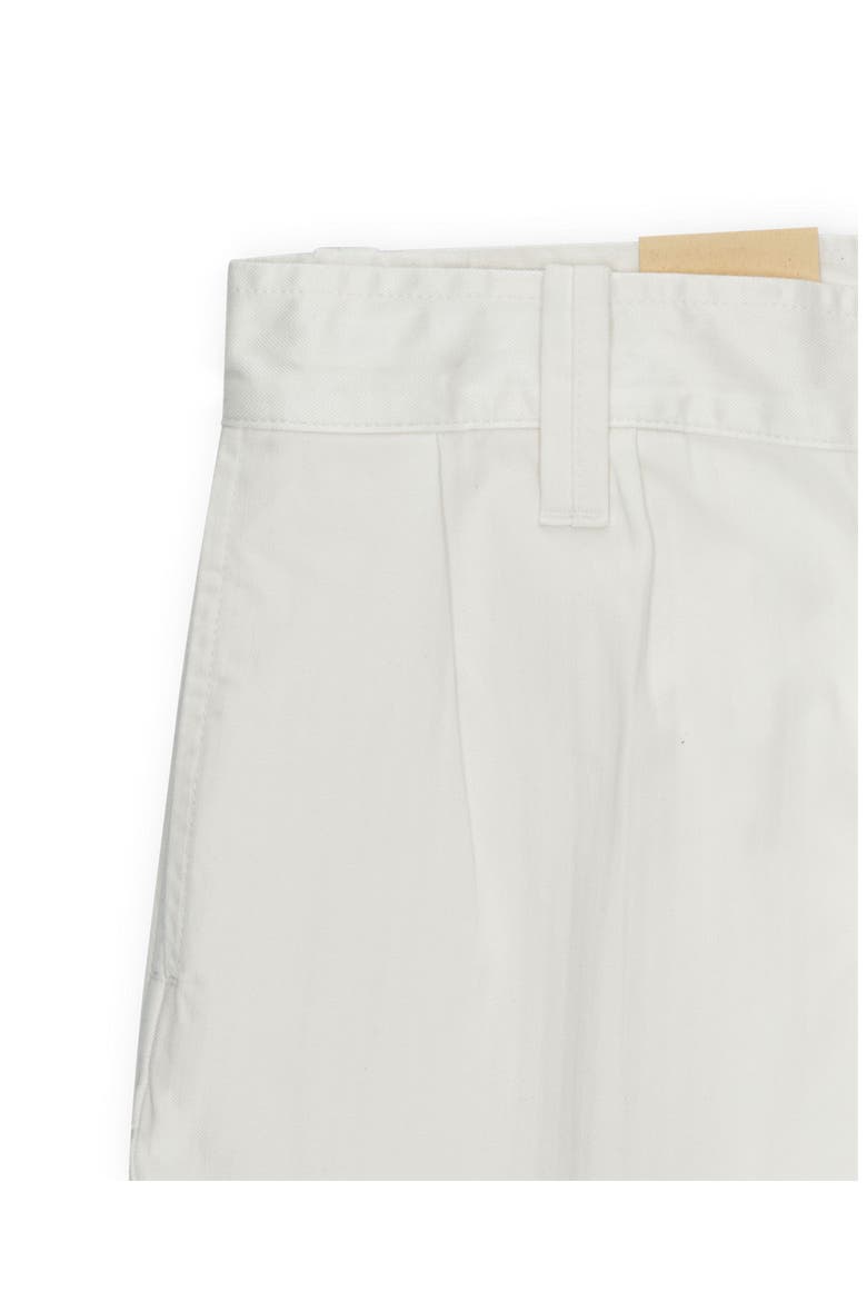 Bedford Herringbone Cotton Bermuda, Alternate, color, WHITE