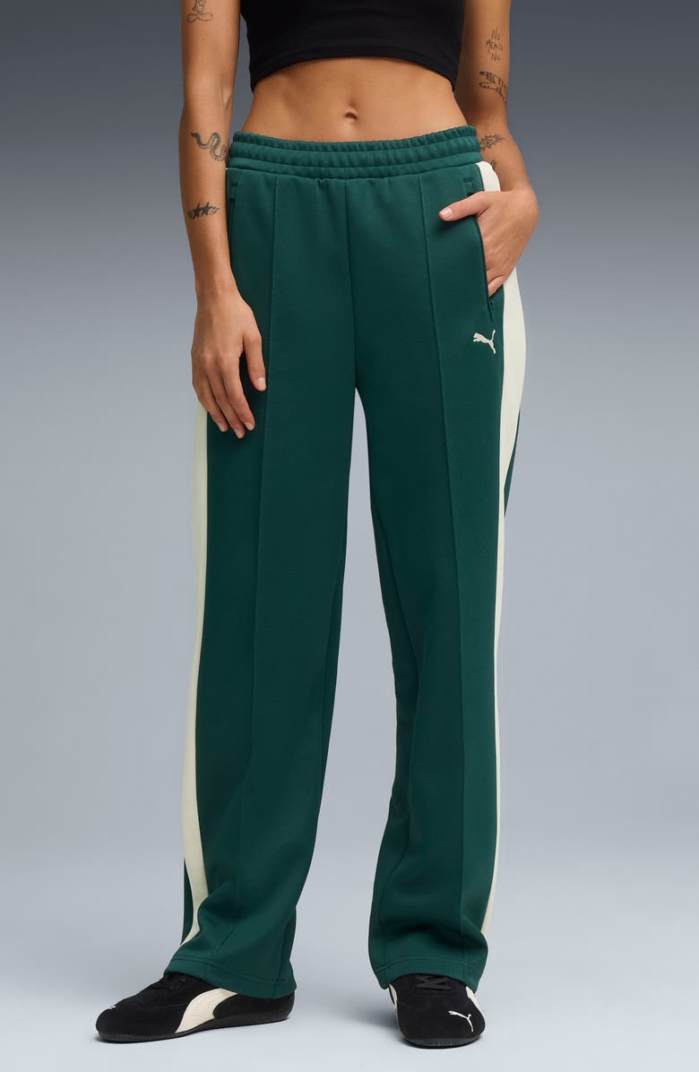 PUMA T7 Always On Straight Track Pants, Main, color, 