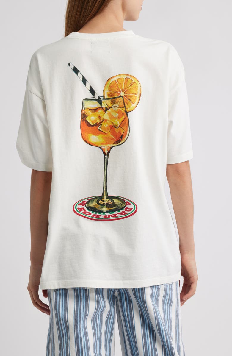 Damson Madder Spritz Organic Cotton Graphic T-Shirt, Alternate, color, 