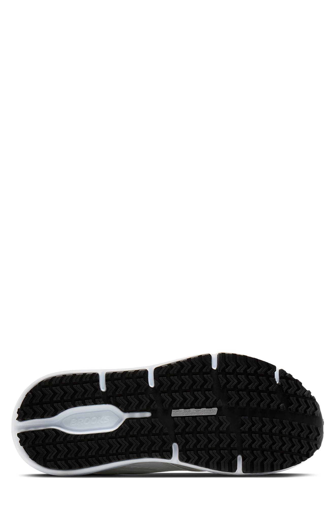 Ghost Max Slip Resistant Leather Walking Shoe, Alternate, color, WHITE/ WHITE