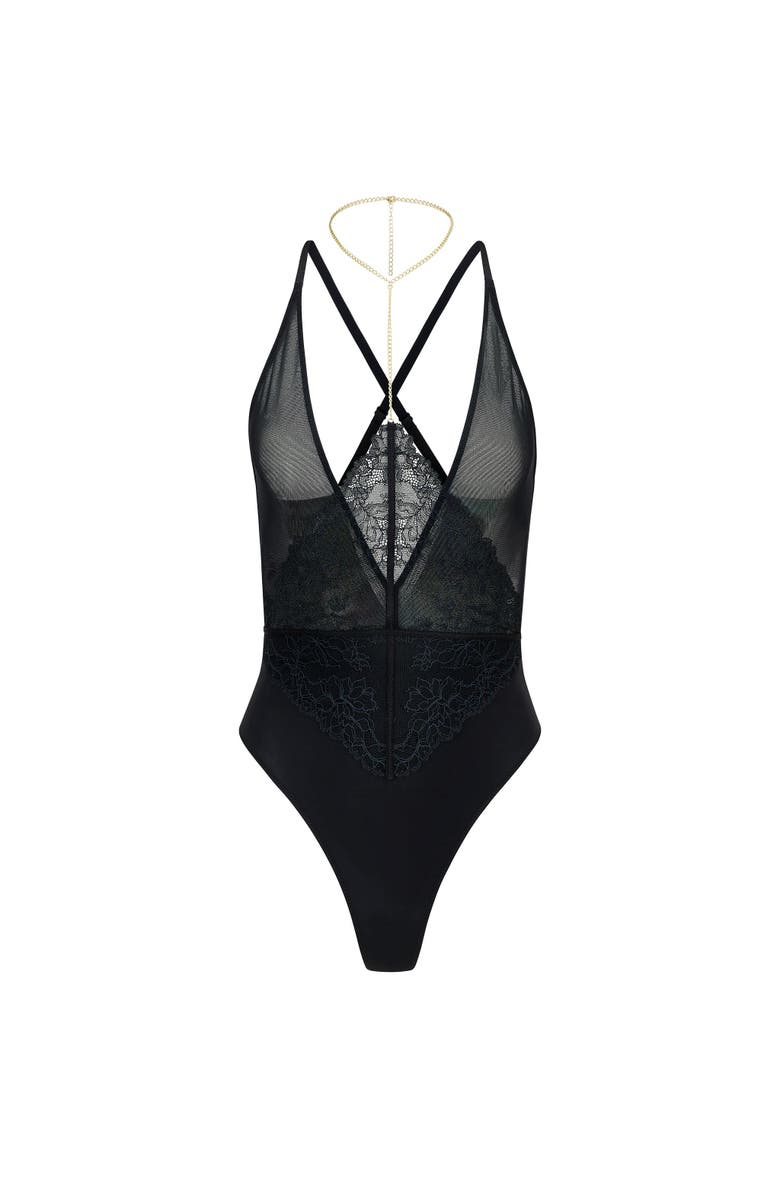Adore Me Lexa Bodysuit Lingerie, Alternate, color,