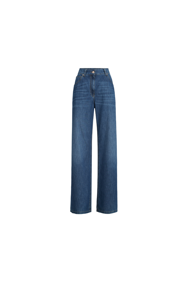 Baggy trousers, Alternate, color, Denim