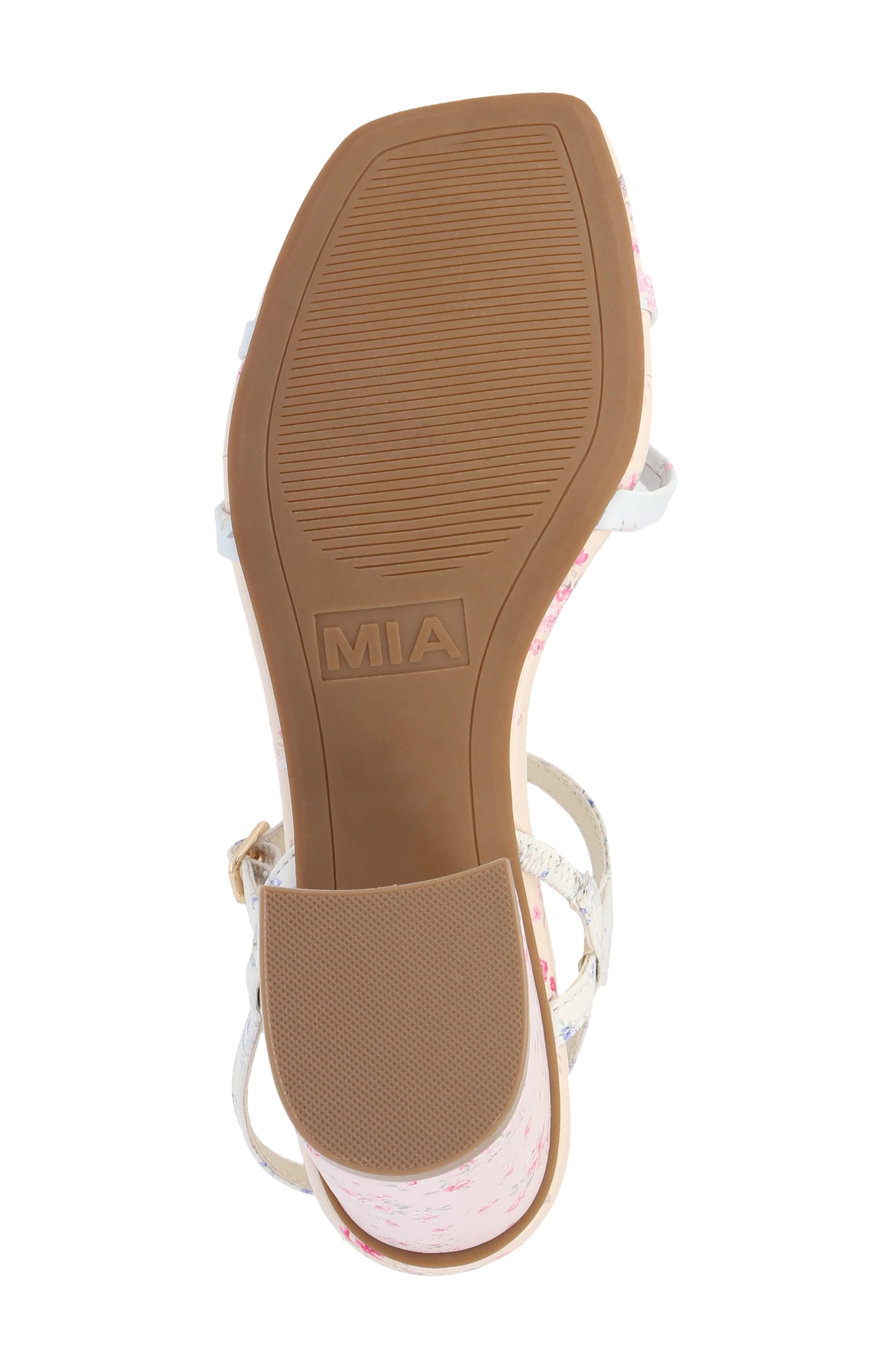 MIA Nadalia Sandal, Alternate, color, Floral Print